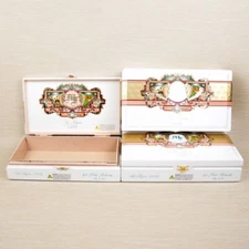 Lot of 3 My Father Cigars Petit Robusto Empty Wood Cigar Box 10.25" x 6" x 2.25"