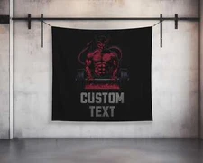 Custom Gym Tapestry - Motivational Home Gym Wall Art