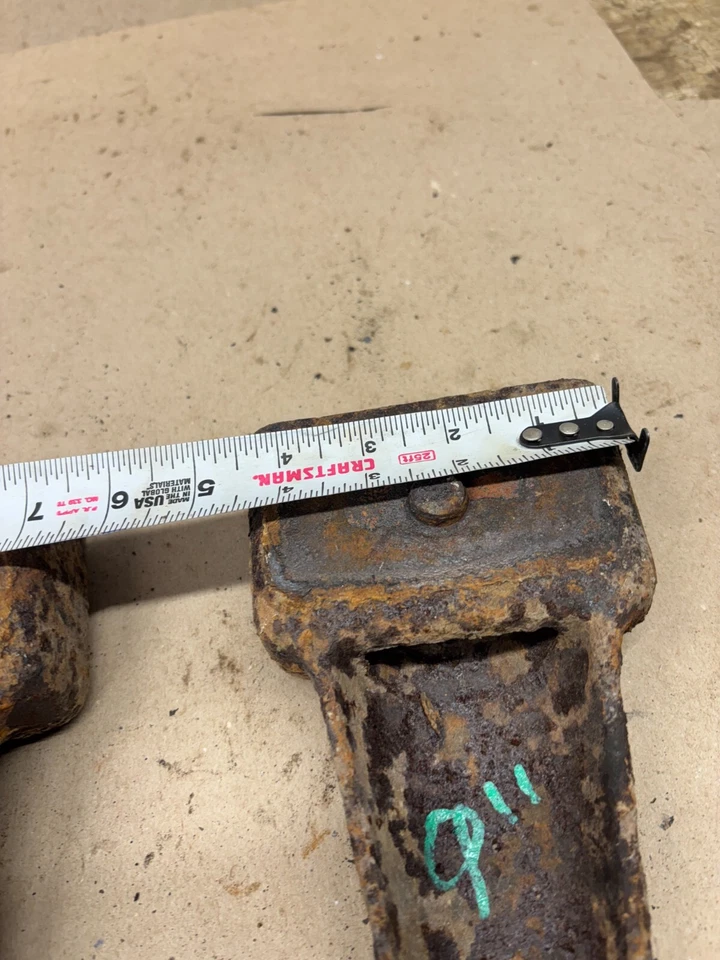 1980-1996 F150 F100 9" 8.8 REAR AXLE 2" LIFT BLOCKS LEAF SPRING SPACERS OEM WEDG - Image 2 of 4