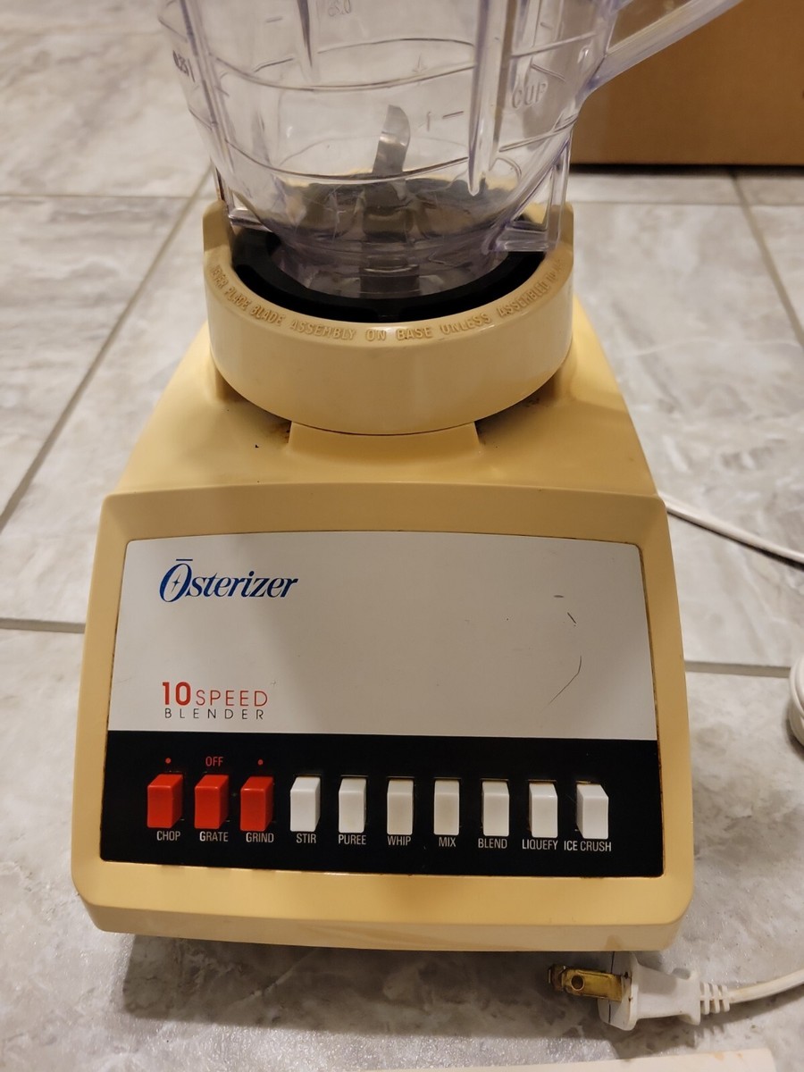 【希少・極美品】Ostar Osterizer Classic Blender Oster Classic Series Blender with Stainless Steel Ice