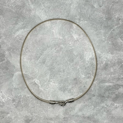 Vintage Chanel Clear Transparent Belt Hook Closure Logo C Waist Accessory Rare Vintage Chanel Clear Transparent Belt Hook Closure Logo C  main image 2
