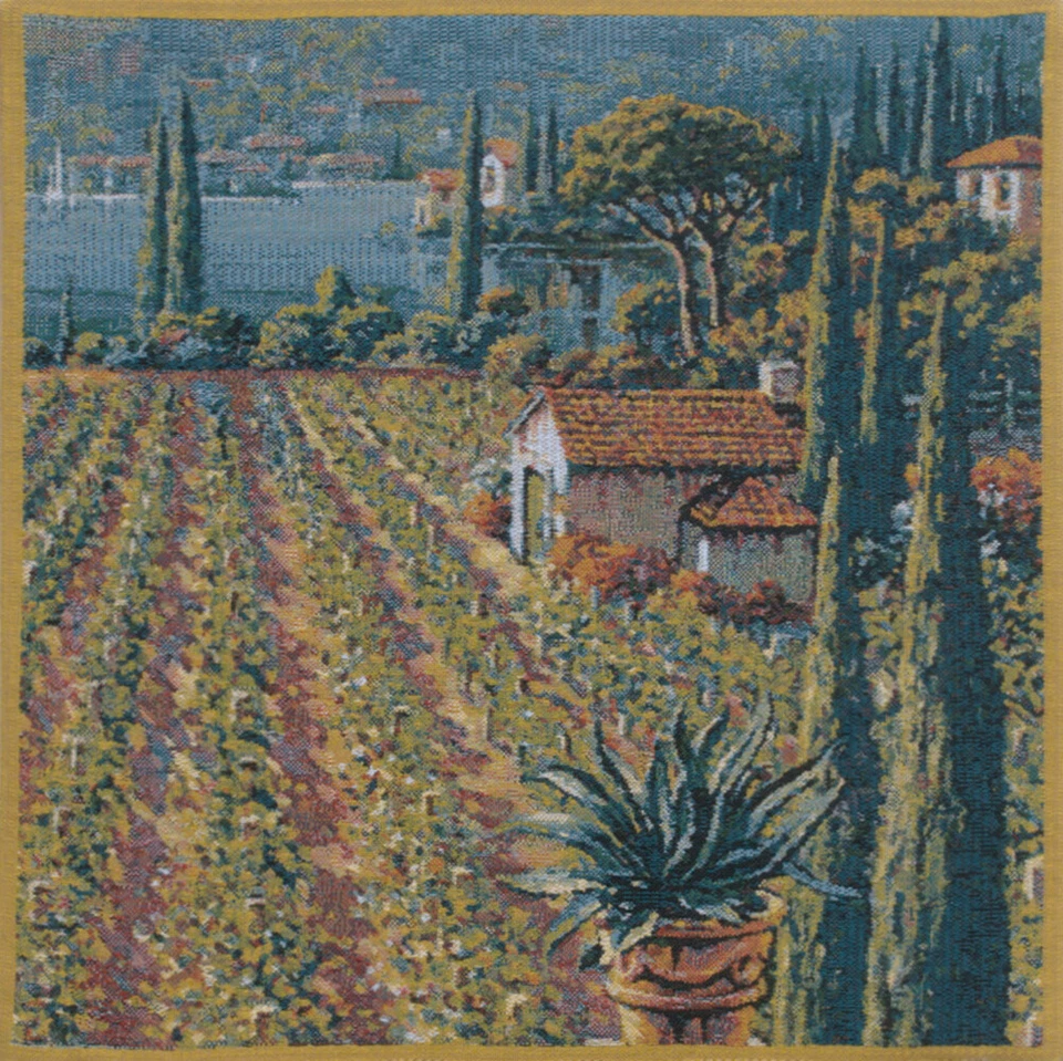 Left Bank Vineyard Pillow Covers: Lakeside Collection New Arrival - Image 3 of 4