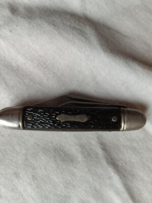 Vintage U.S.A. The IDEAL Equal End 2 Blade Folding Pocket Knife