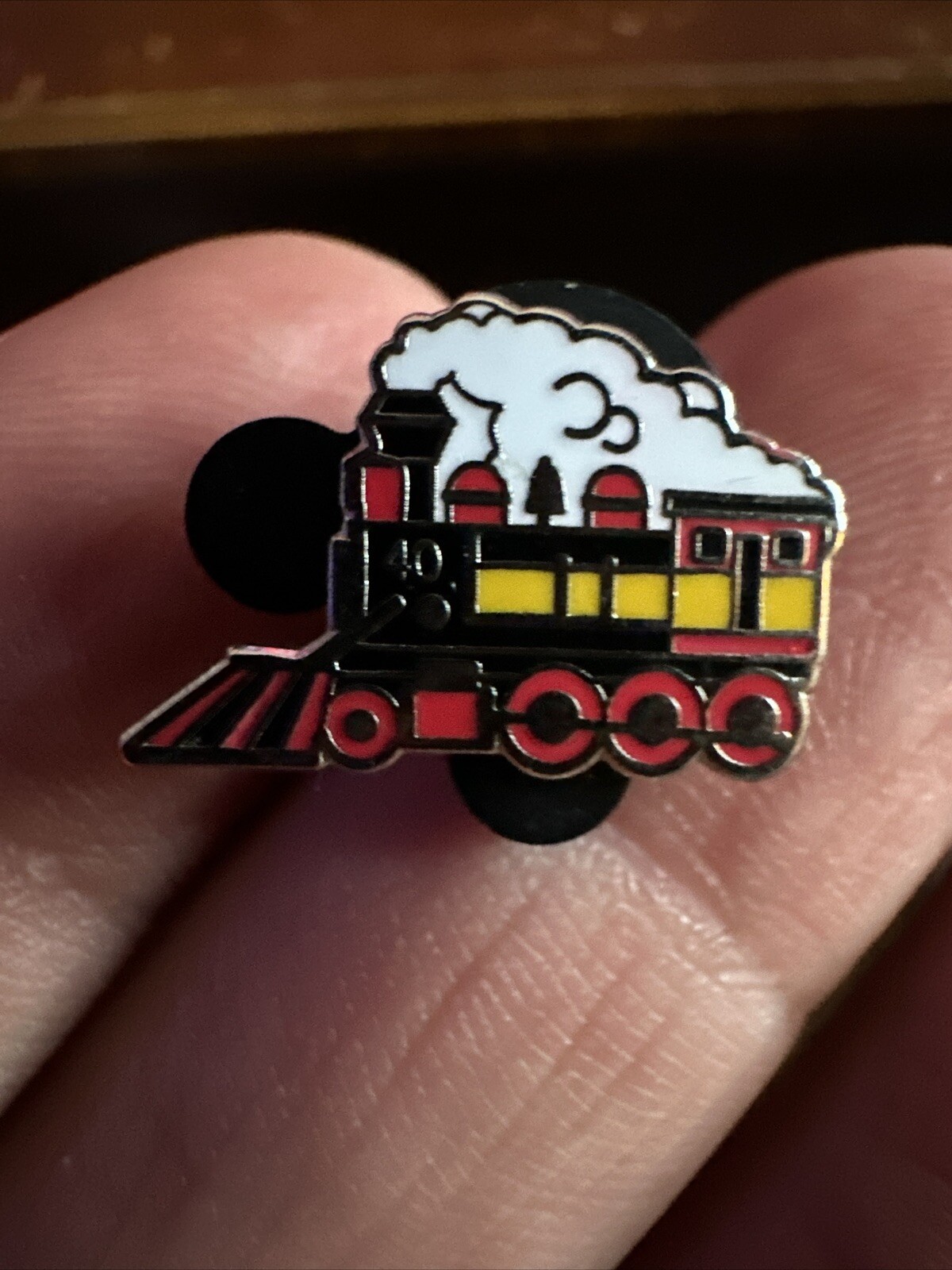 Train Mini Pin probably not disney  maybe Knotts ?