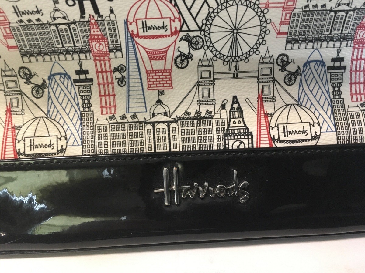 Harrods London Landmarks Purse Shoulder Bag Tote 12x7x4 | eBay