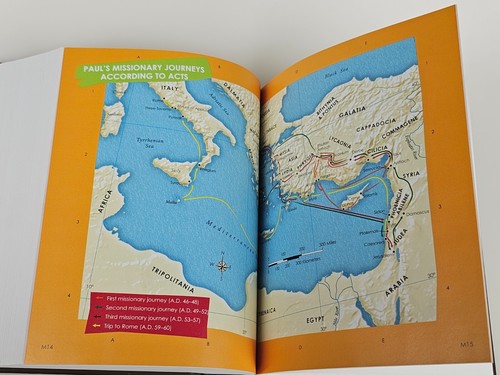 Spark House Bible NRSV 2015 w/ Topical Maps & Thinking Point Stickers Kids/Teens - Imagen 11 de 16