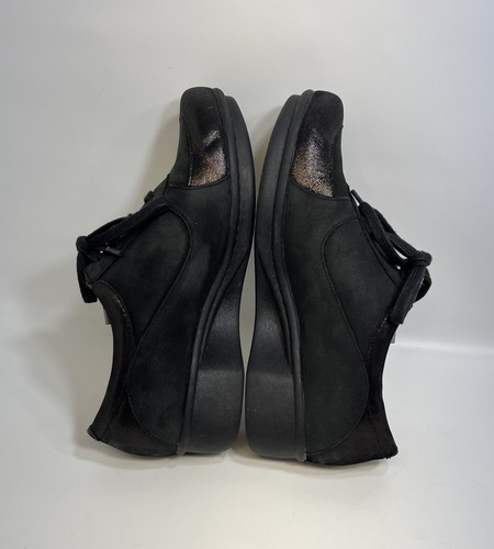 Dansko Loretta Clogs Booties Shoes Women's Size 39 EU/8.5-9 US Black Leather - Picture 8 of 11