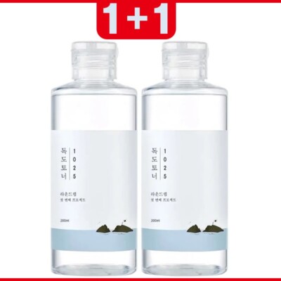 1+1 ROUND LAB 1025 Dokdo Toner 200ml roundlab korean skin care