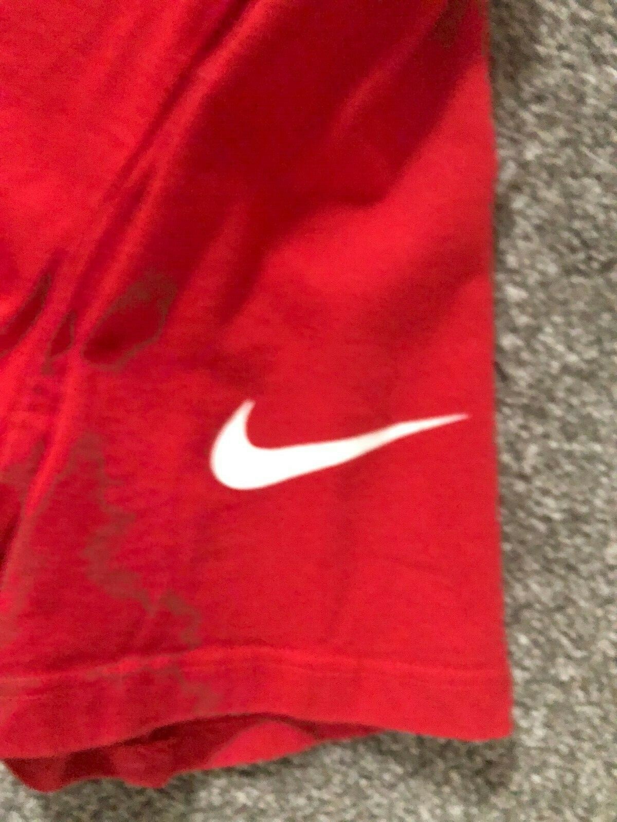 THE NIKE TEE Boy's Red Basketball TShirt Sz. L eBay