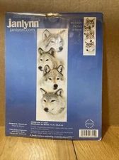 Janlynn The Pack Wolves Counted Cross Stitch Kit #013-0325 - New, Sealed