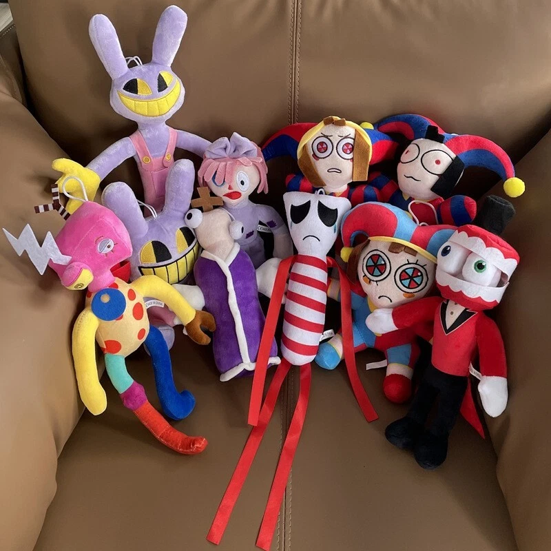 10pc The Amazing Digital Circus Plush Doll Pomni Jax Figure Toys Stuffed  Doll