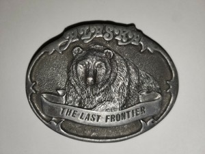 grizzly belt buckle