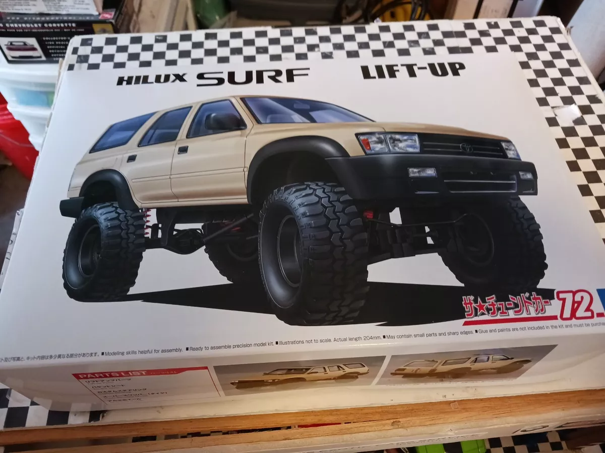 1 24 1995 Aoshima Toyota Hilux Surf Lift Up 4 WD Plastic Kit eBay