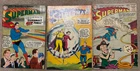 Vintage Lot of 3 DC Silver Age Superman Comics # 96, 121, 125 Lower Grade