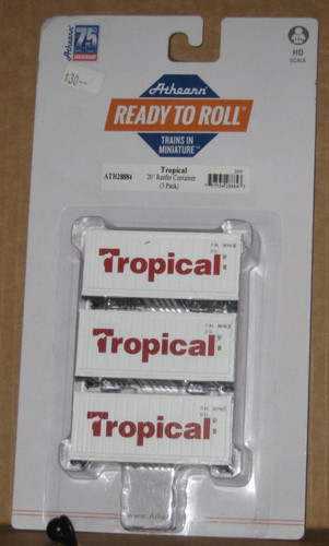 Athearn HO #28884, contenedor frigorífico de 20', tropical | Zustand: New