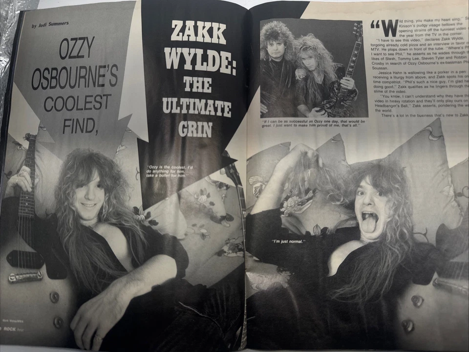 Журнал Rock Beat Apr 89', Metal Edge, Circus, Hit Parader, Blast, Metal Shop - Изображение 3 из 3