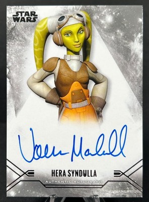 2025 Star Wars Smugglers Outpost   VANESSA MARSHALL as HERA SYNDULLA Autograph