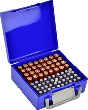 Battery Storage Organizer Holder Holds 72 AA AAA Batteries