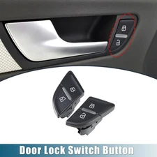 1 Pair DC 12V Car Front Central Door Lock Switch for Audi 8K1962107A 8K1962108A