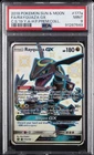 2018 POKEMON SUN & MOON CELESTIAL STORM #177A FULL ART/RAYQUAZA GX PSA 9