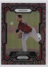 2024 Panini Prizm Snakeskin Prizm Caden Grice #295 10j6