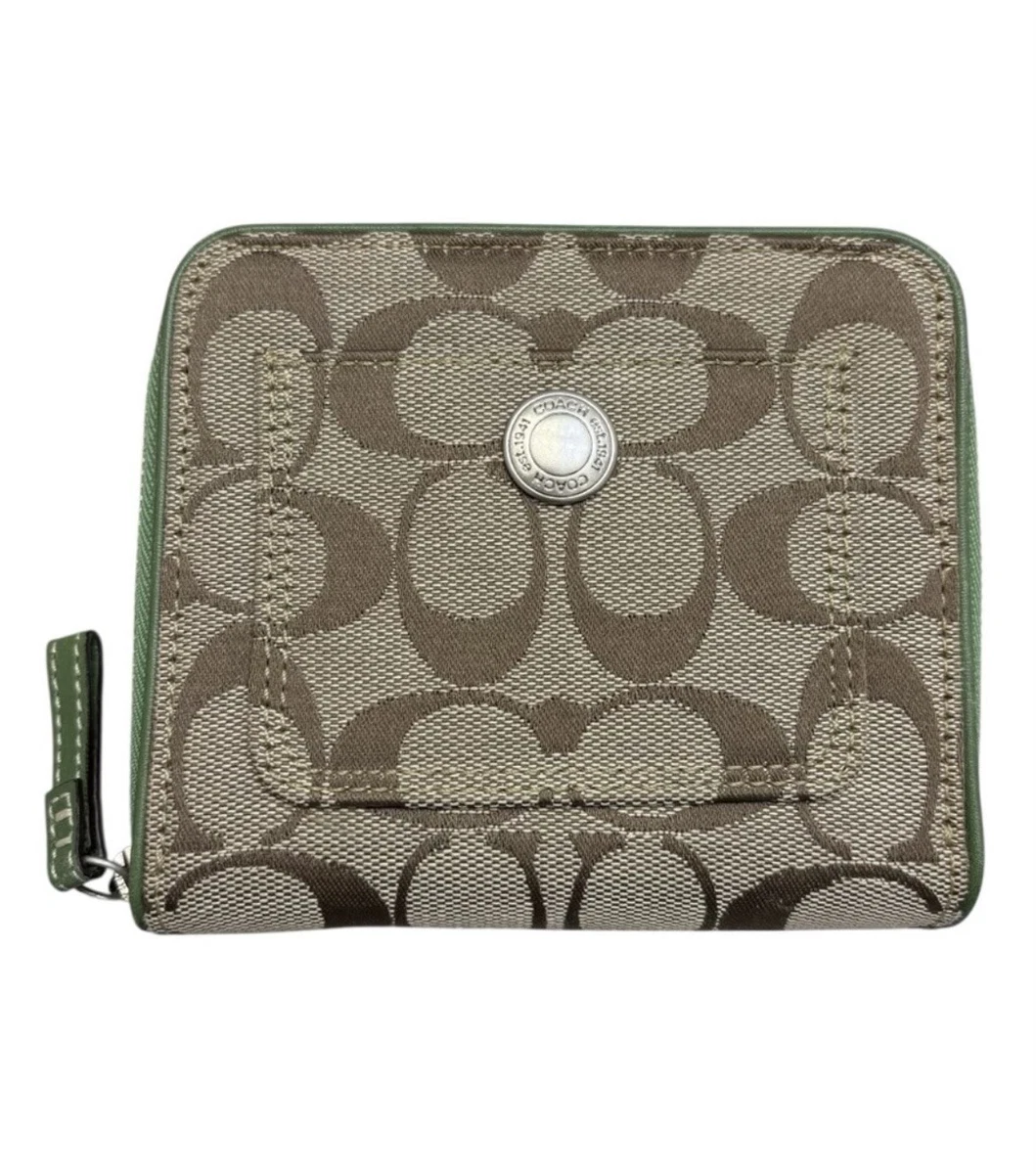 Coach Patent Leather Green Wallets for Women for sale | eBay