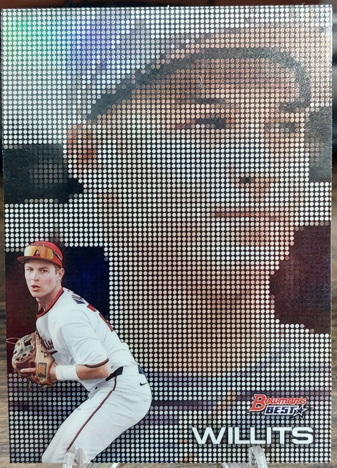 2025 Bowman's Best  Eli Willits Pixel Portraits #P-21  Washington Nationals