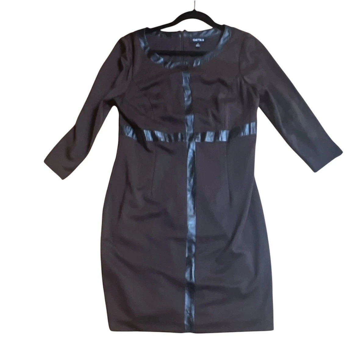 Faux Leather 3/4 Sleeve Sheath Dresses for Women for sale | eBay Faux Leather 3/4 Sleeve Sheath Dresses for Women for sale | eBay