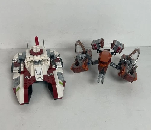LEGO Star Wars: Republic Fighter Tank (75182) Hail Fire Droid (75085) Builds