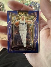 2024-25 Panini Select - Concourse Luka Dončić #56 Blue Mavs Jersey And Lakers