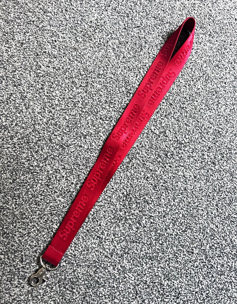 Supreme Lanyard Keyrings for Men for sale | eBay UK
