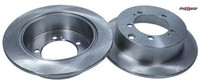 2X Bremsscheibe Maxgear 19-2437 2 Bremsscheiben Hinterachse Hinten