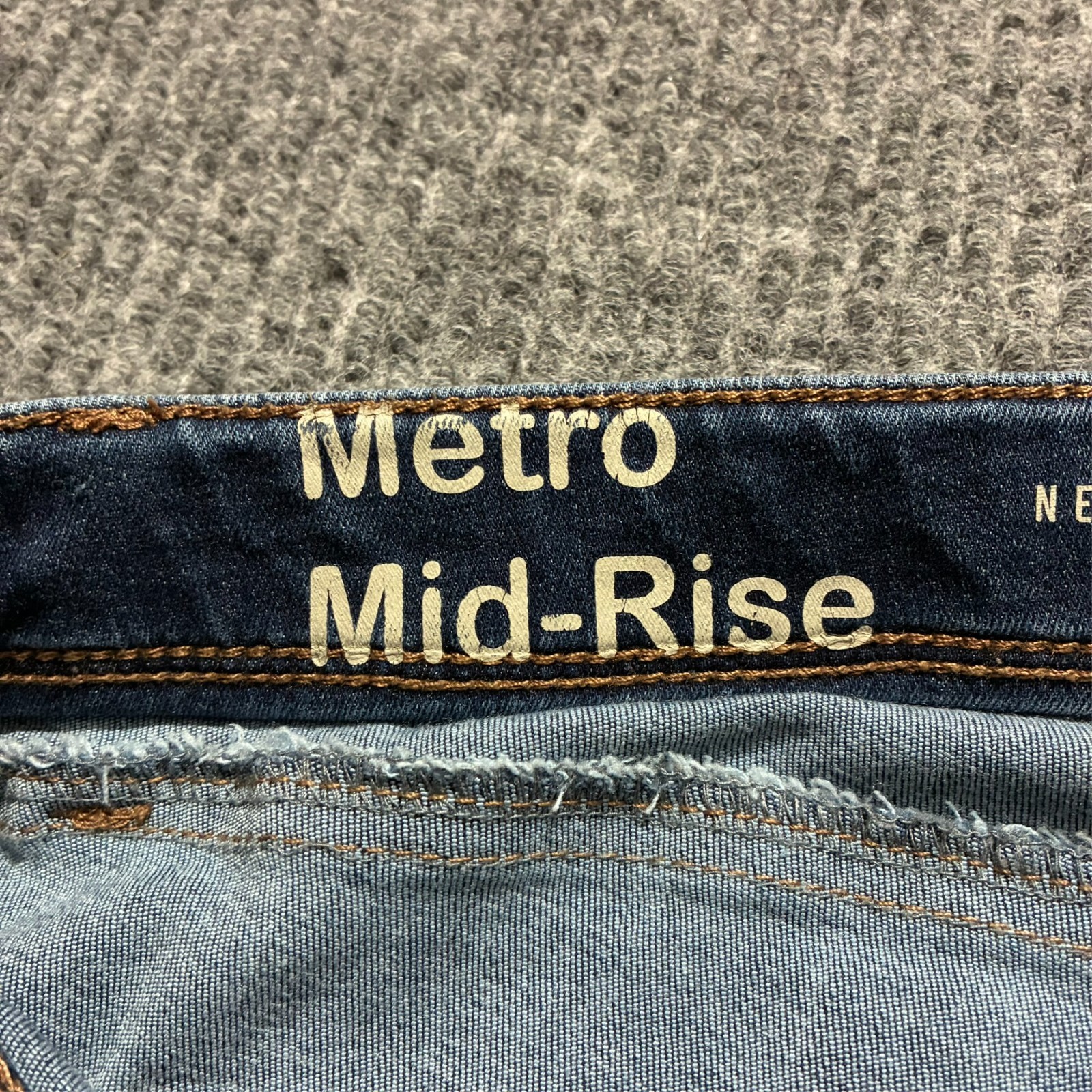 REWASH Womens Skinny Jeans Size 9/29 Blue Denim Power Stretch Metro Mid Rise