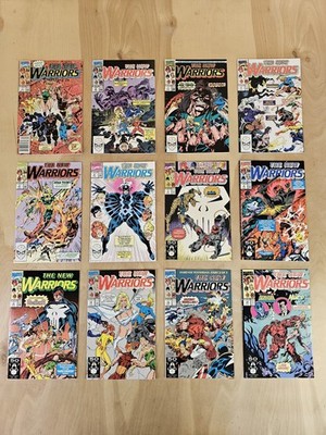 The New Warriors Comic Lot 1,2,3,4,5,6,7,8,9,10,12,14