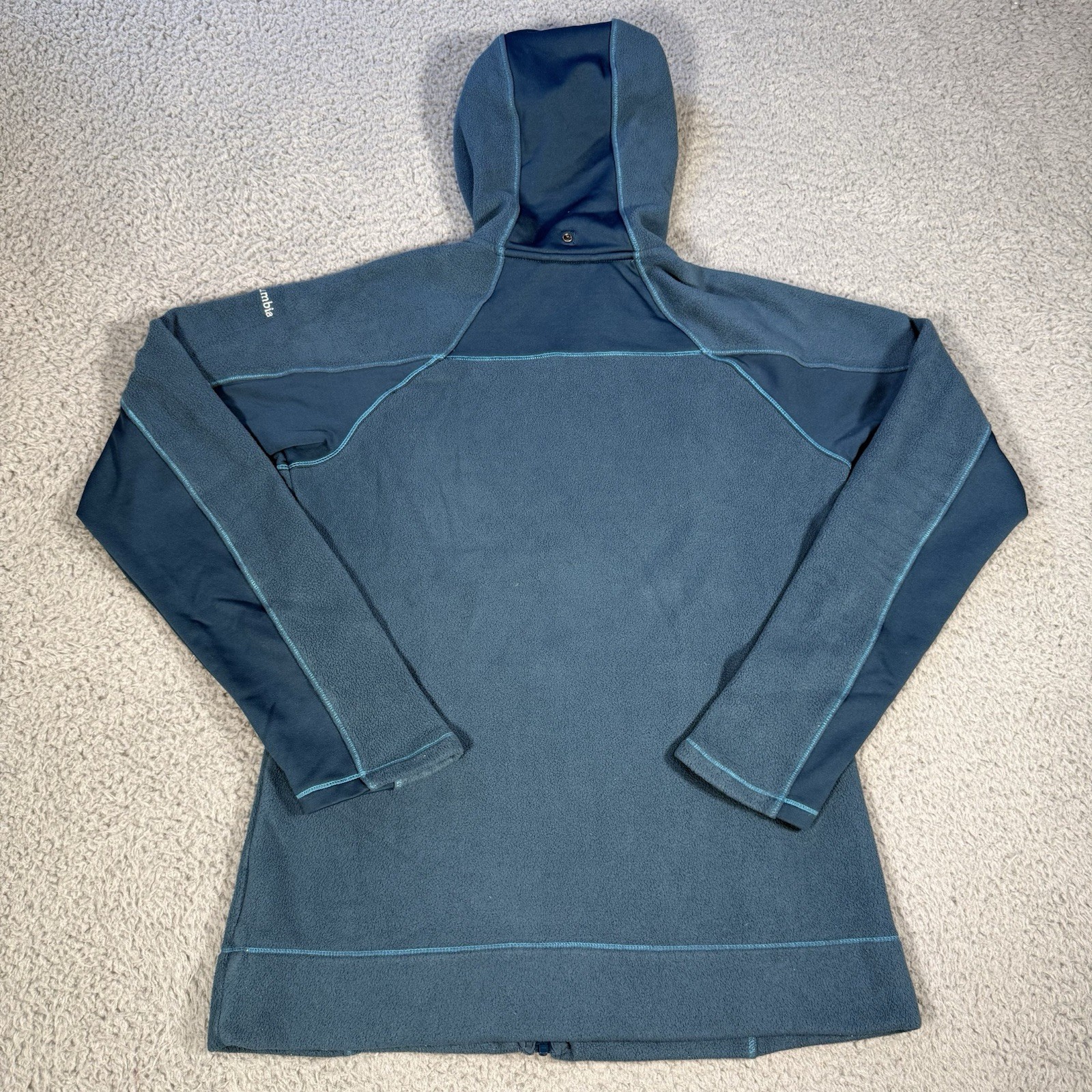 Columbia Womens Medium Jacket Softshell Blue Omni… - image 8