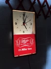 Vintage rare Miller High Life lighted beer clock