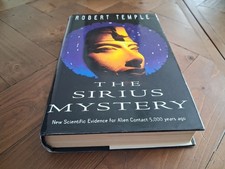 The Sirus Mystery -Robert Temple - hardback revised 1998 edition / Alien contact