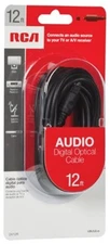 RCA Premium 12' Audio Digital Optical Cable (DV12R)