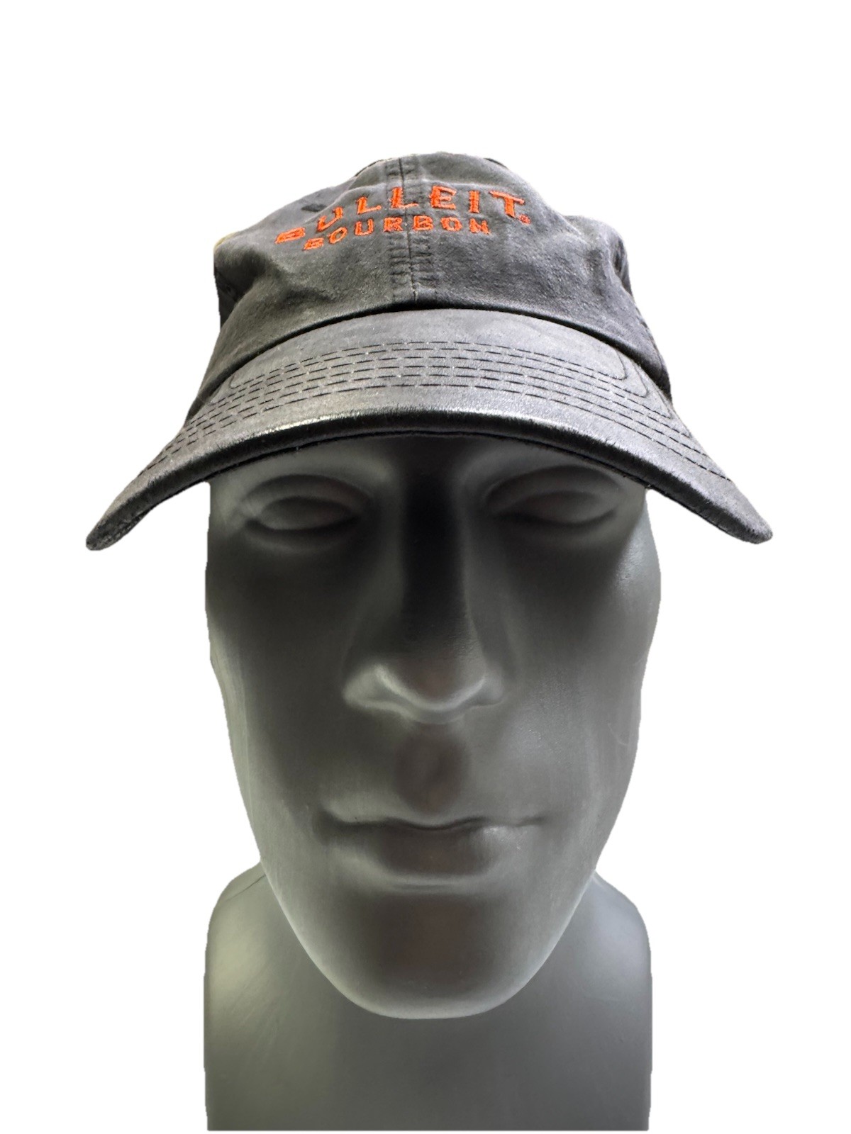 Bulleit Bourbon Black Adjustable Baseball Cap EUC - image 8