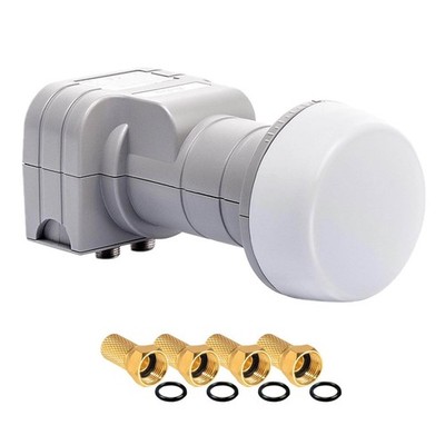 Fuba DEK 206 Twin Digital LNB LNC LMB FULL HDTV ULTRA UHD 4K 8K HD+ SKY ohne OVP