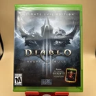 Diablo 3 III: Reaper of Souls Ultimate Evil Edition Microsoft Xbox One CIB Works