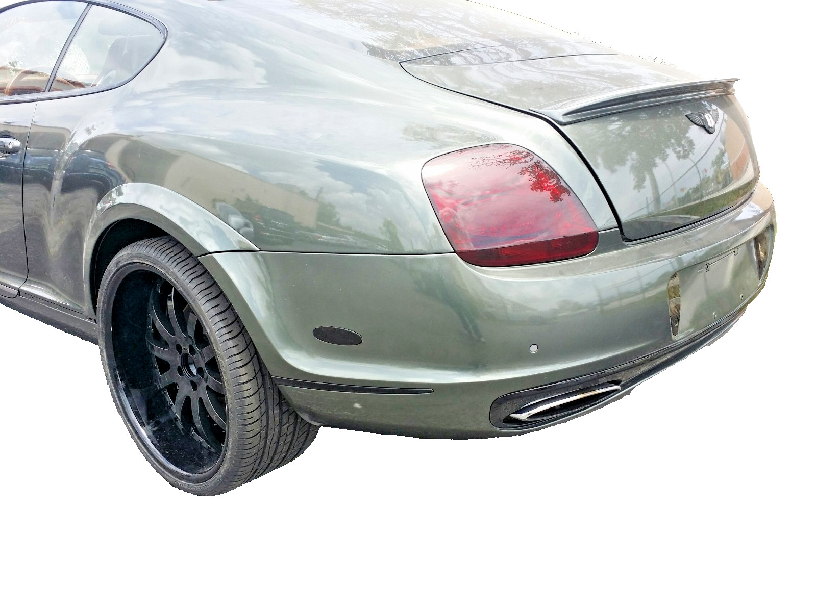 Bentley Supersports 2005-11 rear Bumper Cover & rear Flares GT & GTC Made USA