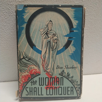 The Woman Shall Conquer Vintage 1952 Sharkey Mary Catholic HC DJ Pope