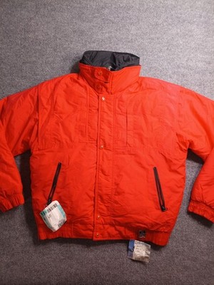 Vintage Green Mountain Down Ski Jacket Mens M Red 80/20 Puffer Keystone VTG