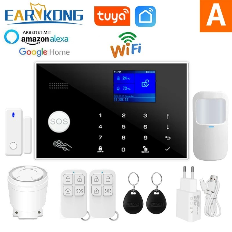 Kit Allarme Casa Wireless GSM WiFi: Antifurto Economico e Potente