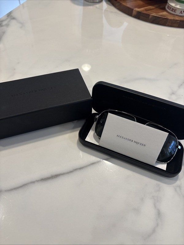 Alexander McQueen Aviators, Purchased On Bond St. in London, England. Like NEW
