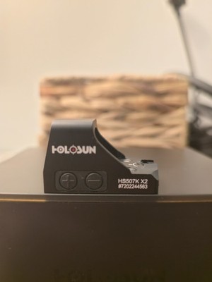 HOLOSUN HS507K X2 Open Reflex Sight - Red Reticle