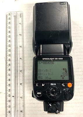 Nikon Speedlight Flash SB-5000 Working 1274-5