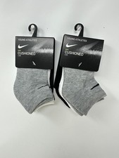 Nike Kids' 6-Pairs Young Athletes Low Socks Sz: 5/6 9301 New B1 A30T 