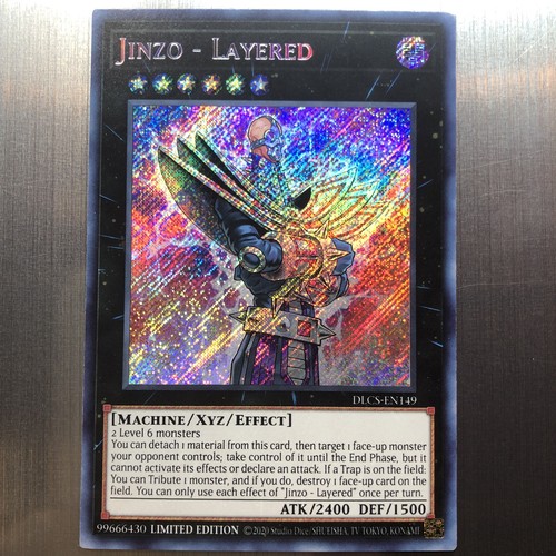 Jinzo - Layered DLCS-EN149 YuGiOh Dragons of Legend: The Complete Series card